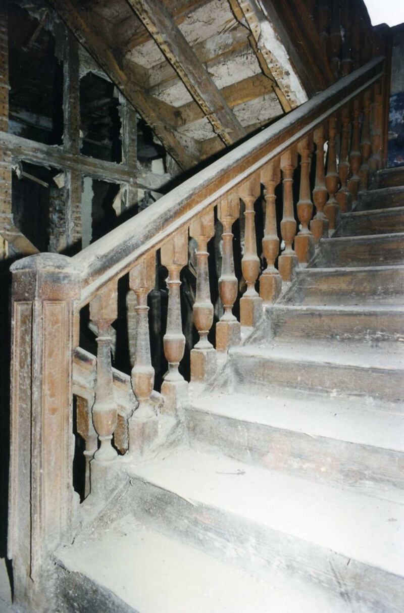 The interior of 21 Aungier Street priory to renovation. Photograph: Dublin Civic Trust