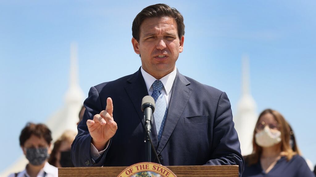 Florida governor Ron DeSantis runs one of America’s largest and most complex states to some, if not unanimous, acclaim. File photograph: Getty