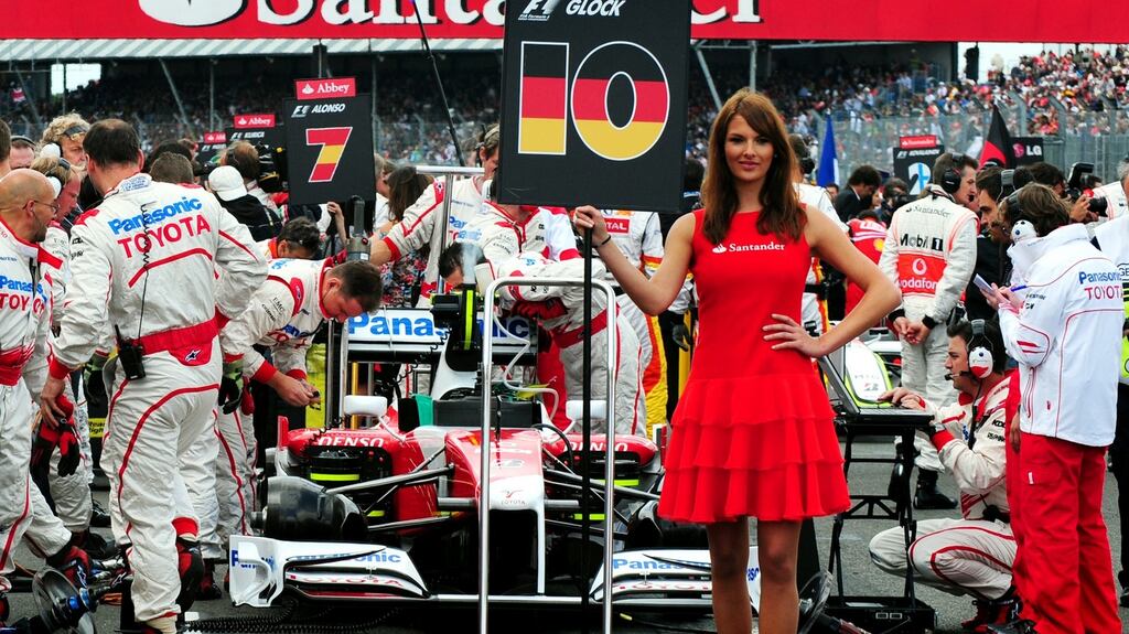 Formula One has announced that “grid kids” will replace “grid girls” from the start of the 2018 season. Photograph: Rui Vieira/PA Wire
