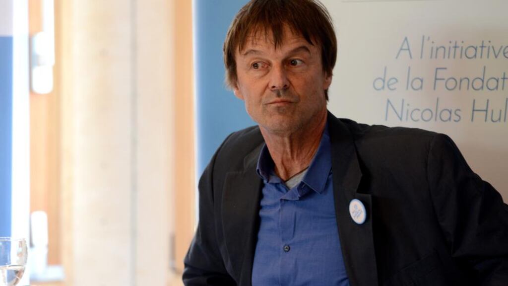 Nicolas Hulot, the French president’s envoy, said there was a new awareness on the part of the world’s two biggest sources of greenhouse gas emissions. Photograph: Frederic Stevens/Getty Images