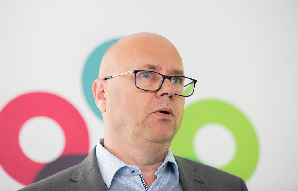 Irish Congress of Trade Unions president Kevin Callinan said the European Central Bank has identified 'excessive company profits' as a bigger driver of inflation than wage demand. Photograph: Gareth Chaney/Collins