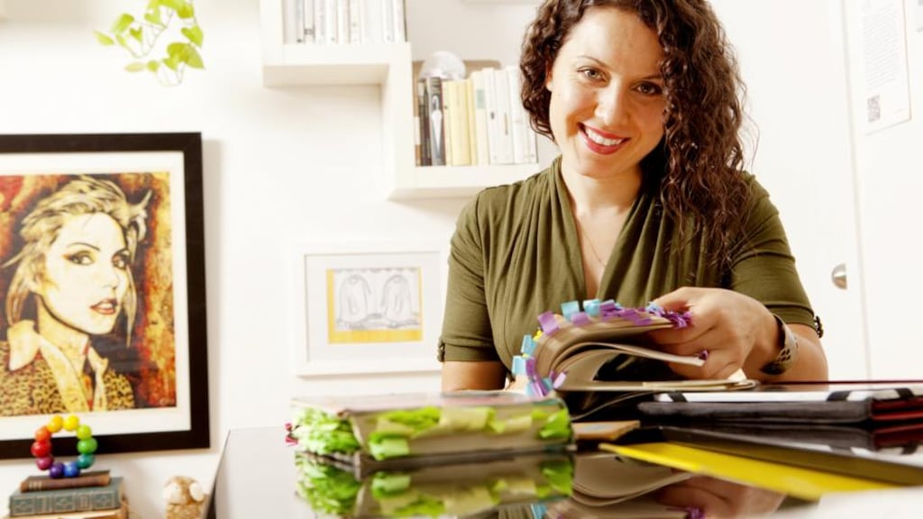 Maria Popova, the founder of the literary blog Brain Pickings, in New York. ‘Why would I want to write something that would have the shelf life of a banana?” Photograph: Elizabeth Lippman/The New York Times