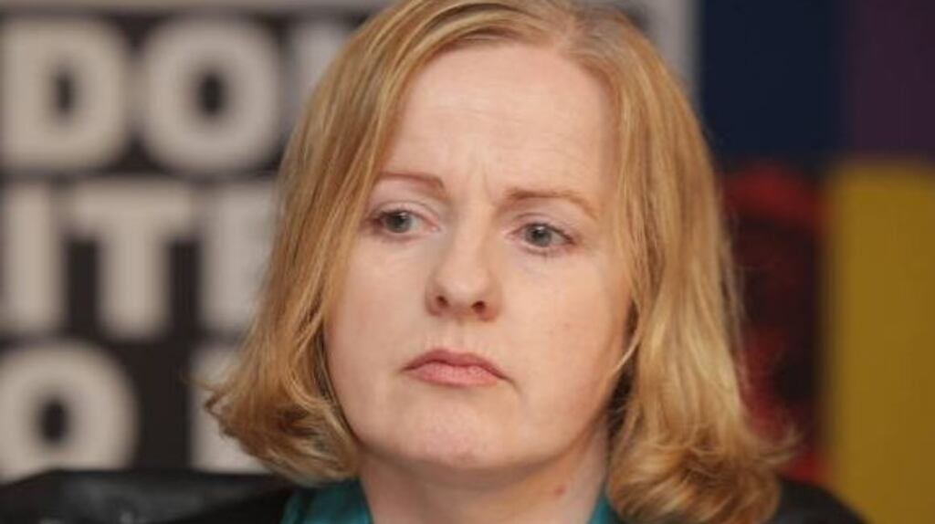 Ruth Coppinger: she cited the success of the anti-water charges campaign, and said it had been organised totally through social media. Photograph: Getty Images