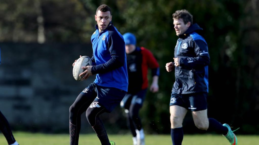 Leinster say Zane Kirchner contract talks are at an advanced stage. Photograph: Ryan Byrne/Inpho