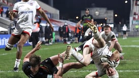Ulster run in seven tries against 14-man Zebre in Belfast
