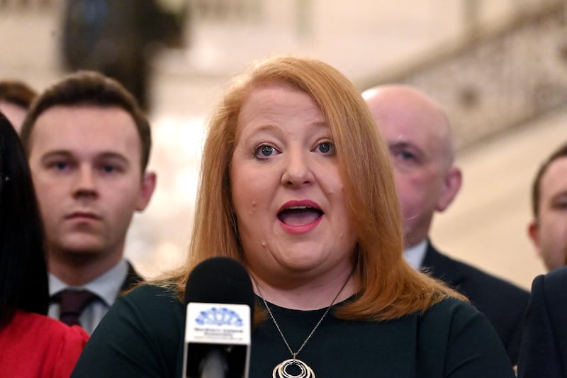 Alliance Party leader Naomi Long.