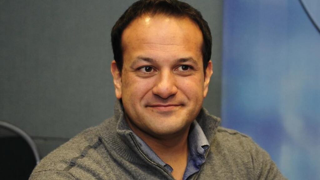 Leo Varadkar: loves a good compliment and got far too many from Gerry Adams and Bríd Smith. Photograph: Aidan Crawley
