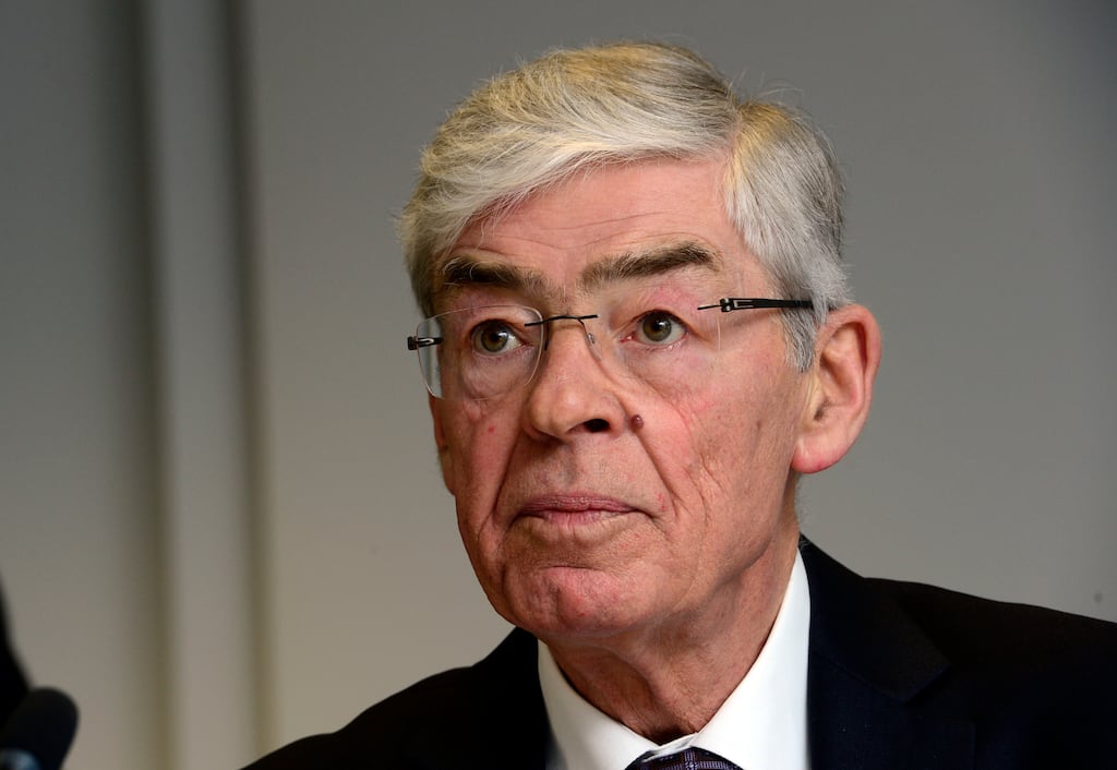 Alan Dukes, former chairman of IBRC, made the controversial remarks on RTÉ's Quinn Country. Photograph: Cyril Byrne