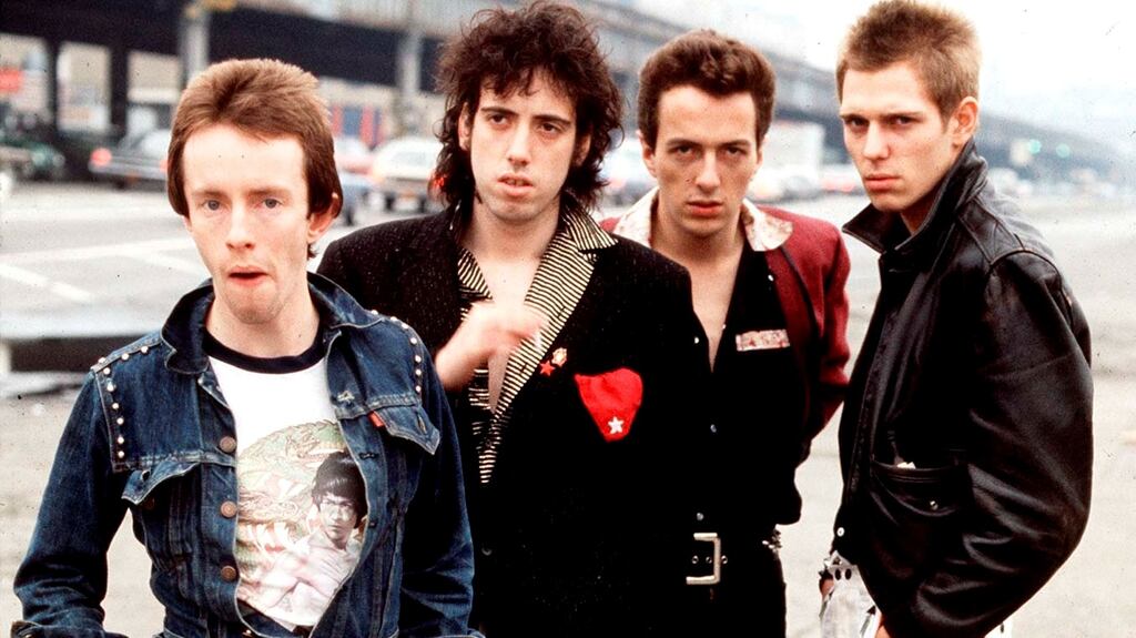The Clash in September 1978: Topper Headon, Mick Jones, Joe Strummer and  Paul Simonon. Photograph: Michael Putland/Getty Images