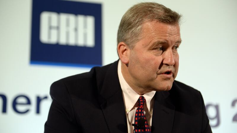 Albert Manifold of CRH: the best-paid chief executive at an Irish listed company. Photograph: Cyril Byrne