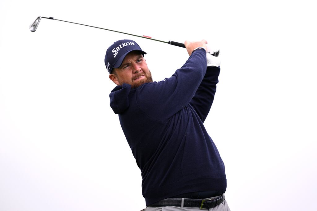 Shane Lowry shot an opening 66 to sit two shots off the lead at the Farmers Insurance Open in Torrey Pines. Photograph: Orlando Ramirez/Getty Images