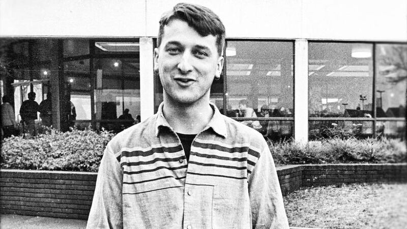 Alma matters:  Pat O’Mahony at NIHE in 1983-1984. Photograph: Bryan O’Brien