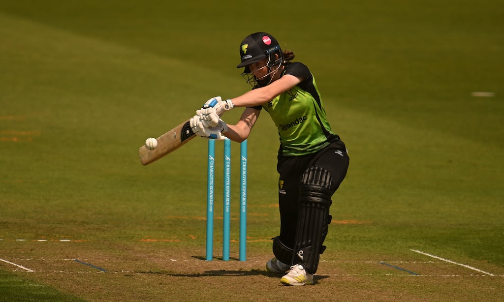 The all-rounder Orla Prendergast is available to play against Australia on Sunday. Photograph: Harry Trump/Getty Images
