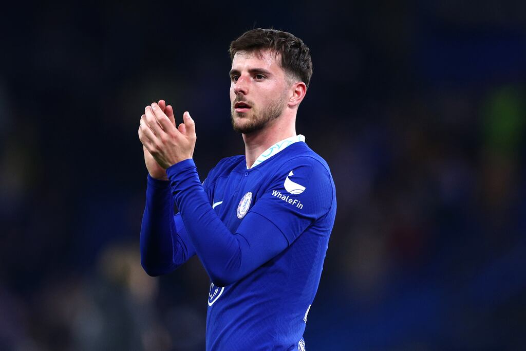 Chelsea's Mason Mount: his relationship with Chelsea has grown frosty since last summer and it is likely that a parting of the ways would suit both parties. Photograph: Clive Rose/Getty Images