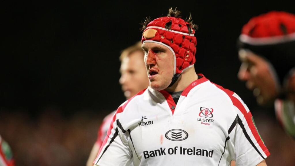 Ulster’s Declan Fitzpatrick has been given a one-match ban. Photograph: Darren Kidd / Presseye / Inpho