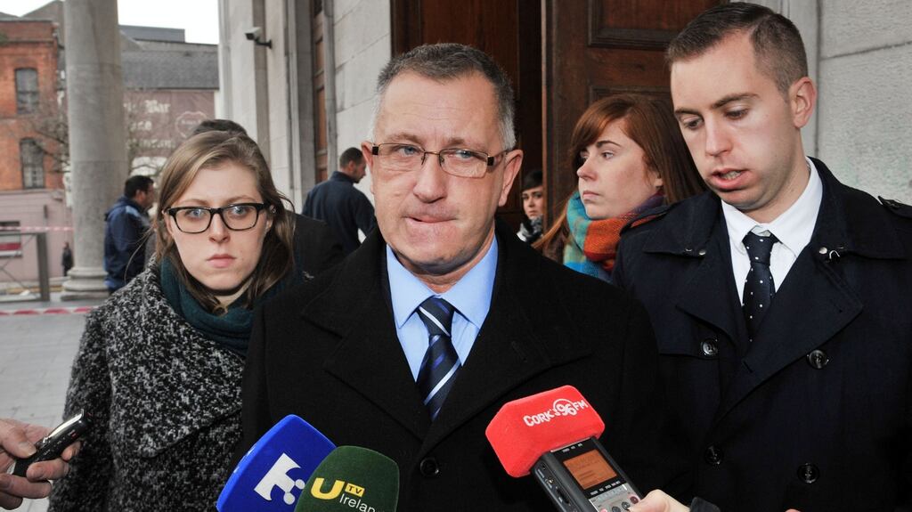 Noel Clancy with daughter and son Fiona and Declan: “Which is more important to us: a few extra rural pubs or having extra family members still with us?” Photograph: Daragh Mc Sweeney/Cork Courts Limited