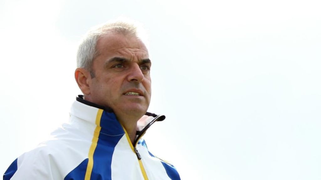 Paul McGinley: McGinley Foundation made donations and gifts of £230,000.   Photograph: Lynne Cameron/PA Wire.