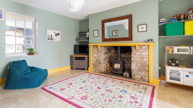 Playroom at garden level