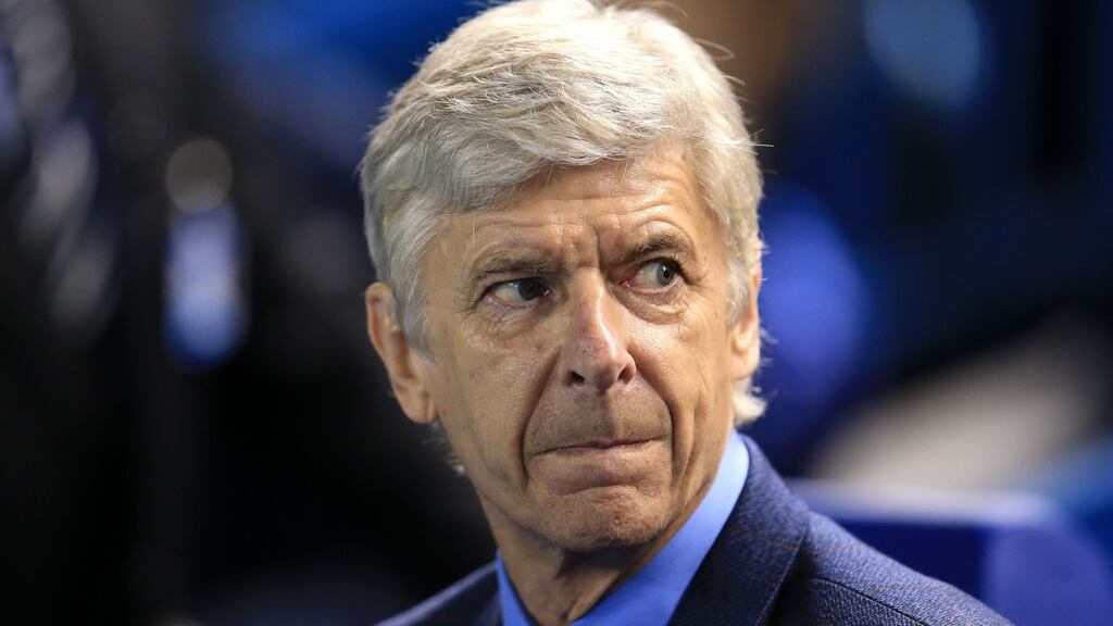 Arsène Wenger has suggested there is a doping issue in soccer. Photograph: Mike Egerton/PA.