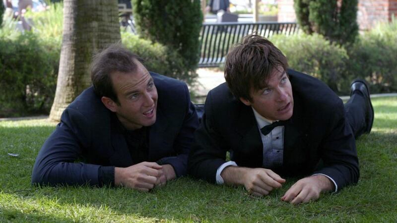 Leftfield: Will Arnett with Jason Bateman in the first series of Arrested Development. Photograph: Sam Urdank/Fox