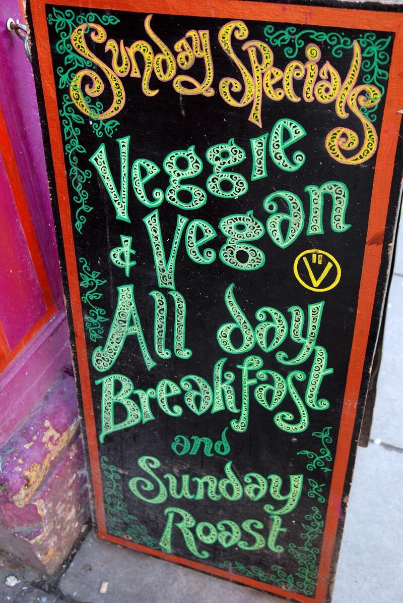Meat eaters are being well catered for, vegans are being well catered for and the vegetarian can, once again, just make do.
