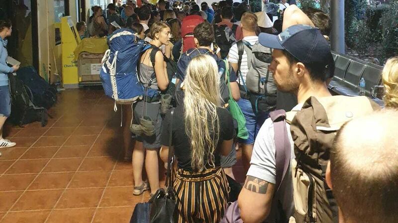 Chai San: ‘My partner and I were stranded in an island together with thousands of other tourists.’