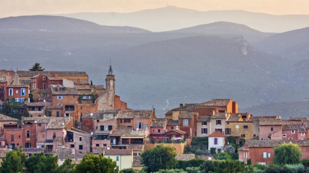 The village of Roussillon in the Luberon. Photograph: Getty Images
