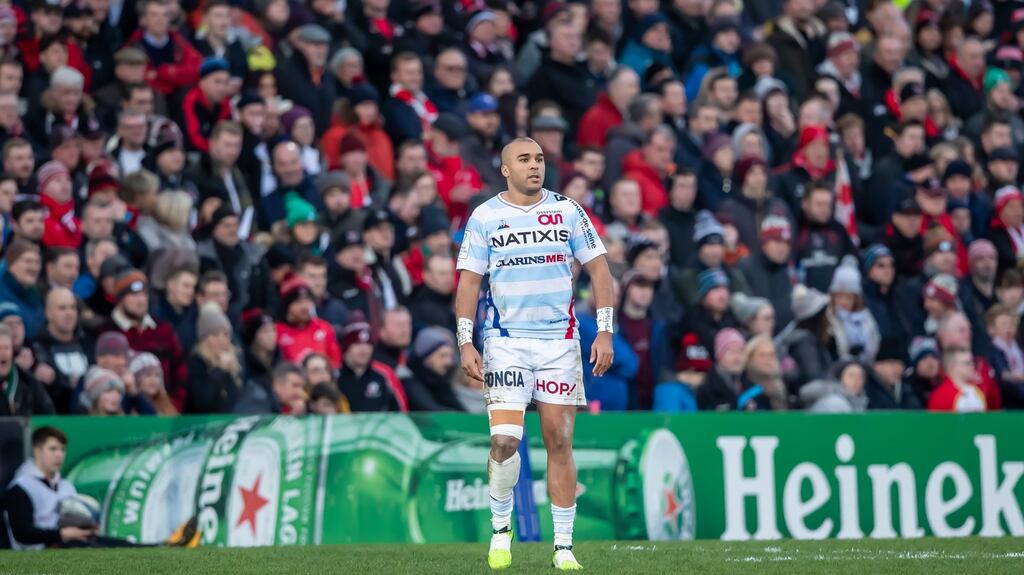 Simon Zebo in action for Racing 92 against Ulster. Photograph: Morgan Treacy/Inpho