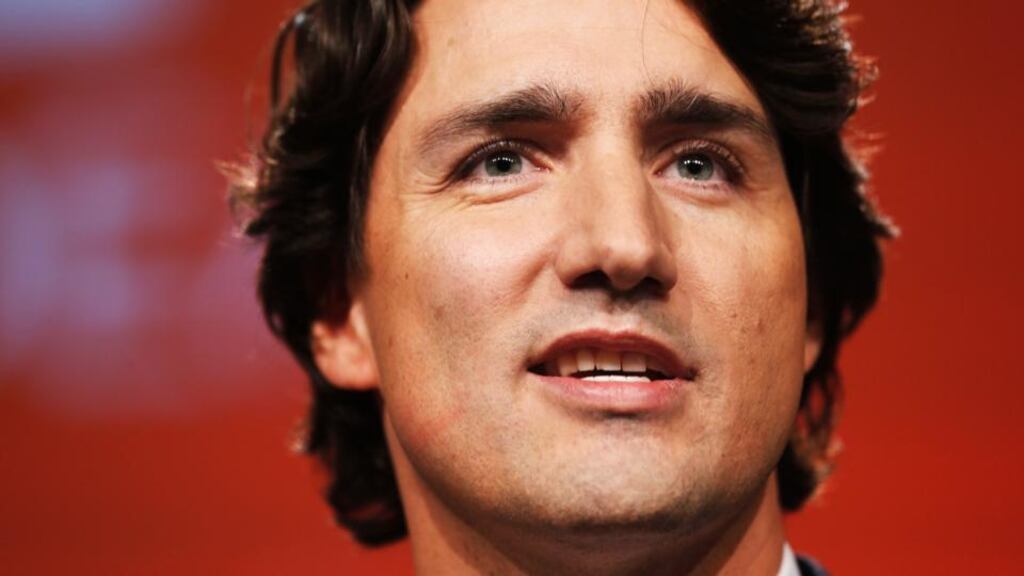 Justin Trudeau campaigned for the leadership of Canada’s Liberal Party  largely on a message of hope, with  detailed policies to come later ahead of a federal election due in 2015. Photograph: Reuters/Mark Blinch