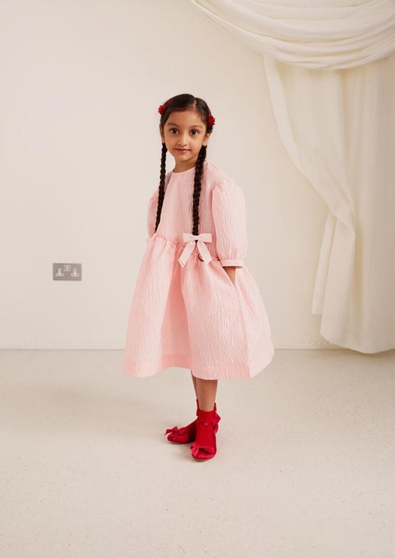 Pink dress, €49.99.