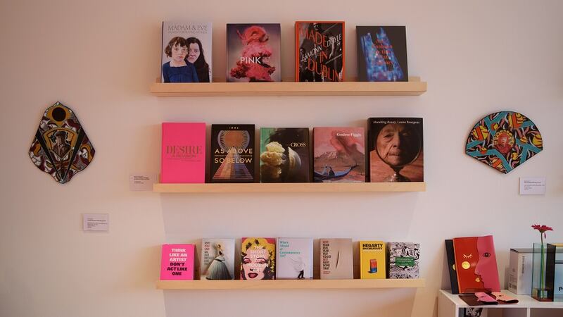 A selection of titles available in the IMMA Pop-up shop in Kildare Village