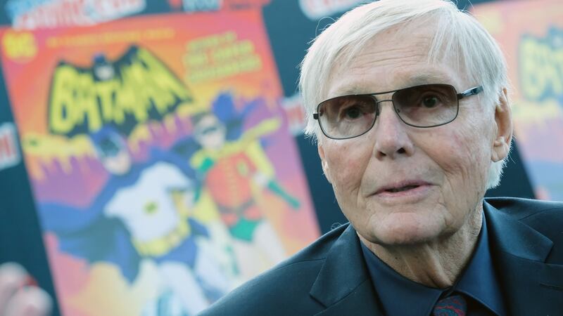 Adam West  attends Comic-Con in New York in 2016. Last year he also guest-starred in the sitcom ‘The Big Bang Theory’ as himself. Photograph:  Mike Coppola/Getty Images