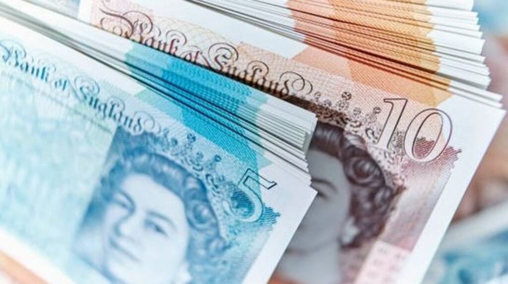 Sterling has giving up all its post-election gains on fears Britain may still leave the EU without a trade deal at the end of next year. Photograph: Getty Images