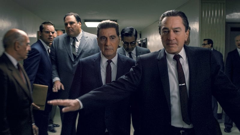 Al Pacino and Robert De Niro in The Irishman. Photograph: Netflix