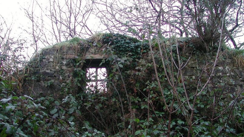 The remains of Biddy Early’s home in Feakle, Co Clare, where she died in 1874