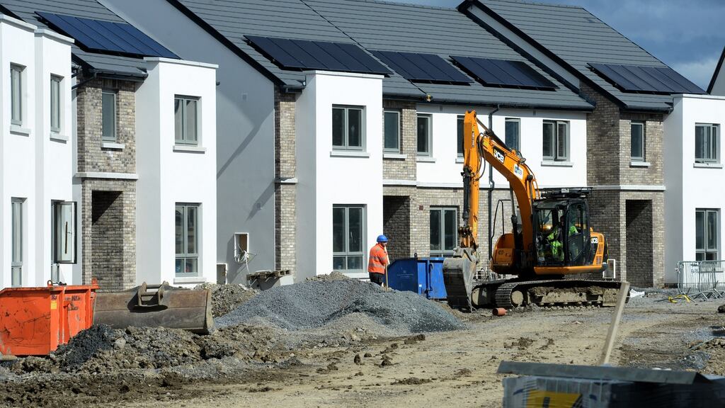 One investor purchased most of a 170-home estate at Mullen Park in Maynooth, Co Kildare. Photograph: Dara Mac Dónaill