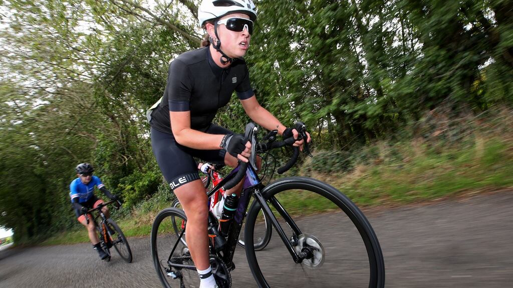 Irish cyclist Megan Armitage took the most aggressive rider award on stage two of the Santos Festival of Cycling in Australia on Monday. Photograph: Bryan Keane/Inpho