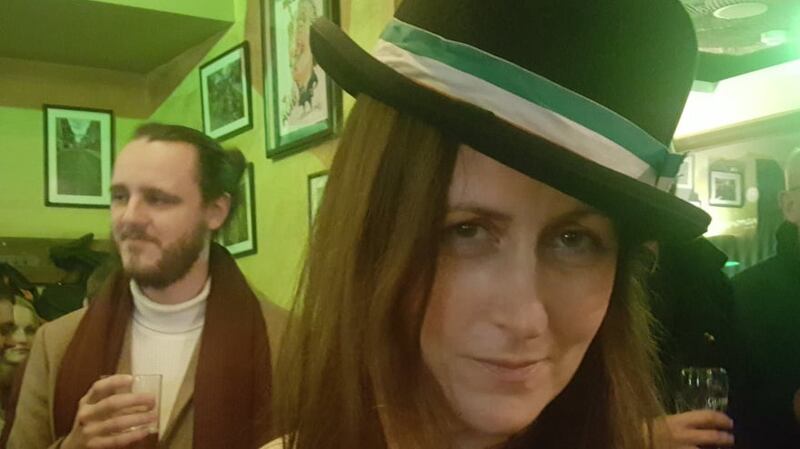 June Molloy in Lithuania. All photographs below by June Molloy