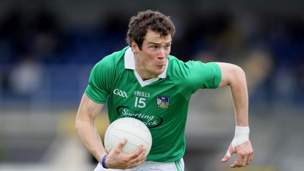 Ian Ryan’s return from injury turned Limerick’s league campaign around. Photo: Cathal Noonan/Inpho