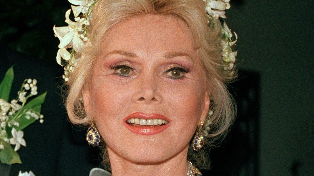 Zsa Zsa Gabor in 1986. Photograph: AP Photo