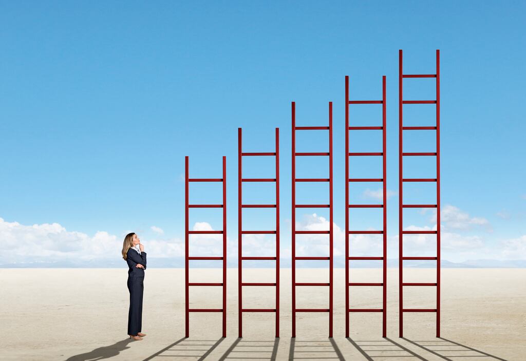 Career development is no longer linear; stepping off the ladder to acquire new skills and knowledge can mean moving in a variety of directions