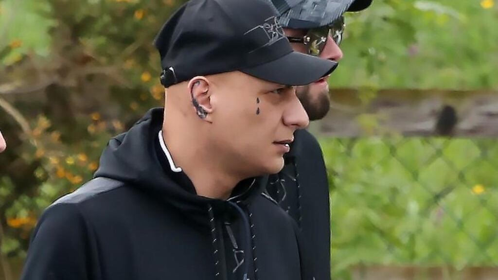 Hamid Sanambar, left, was shot dead yesterday in the front garden of a house on Kilbarron Avenue, Coolock. Photograph: Collins Dublin