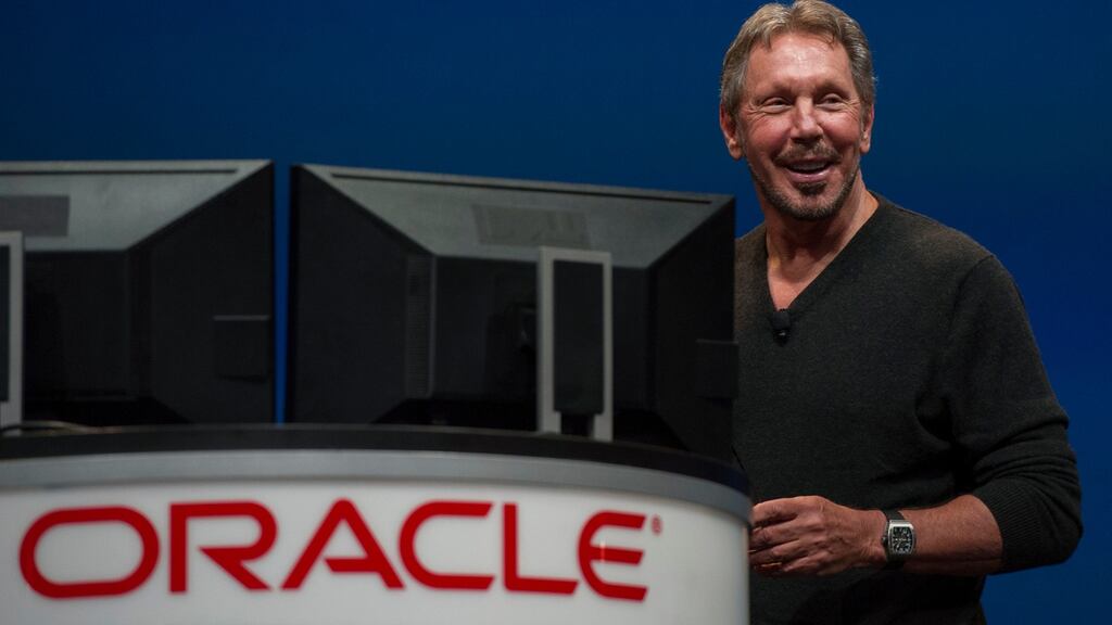 Larry Ellison, chairman of Oracle: expects “hyper-growth” experienced by the company’s cloud business in 2016 to continue. Photograph: Bloomberg