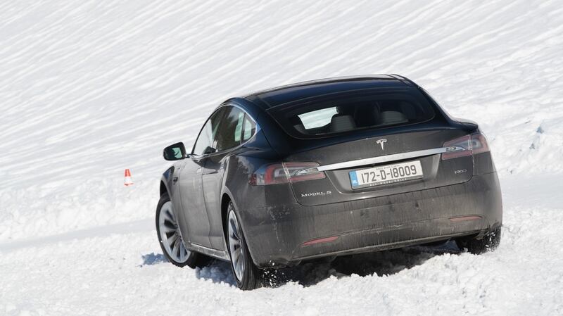 The all-wheel drive is now standard across the Tesla range
