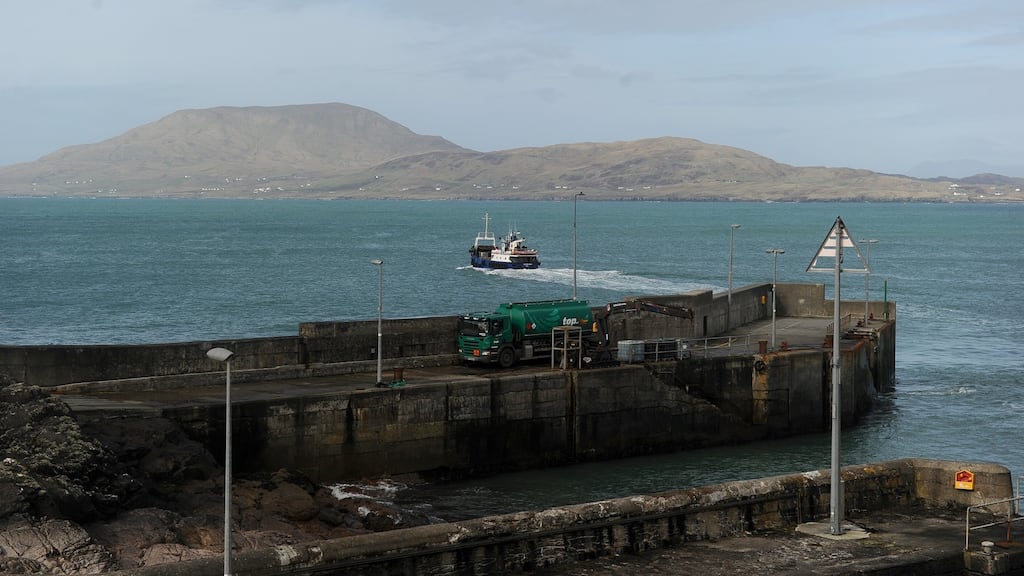 Roonagh Pier on Clare Island. File photograph: Conor McKeown