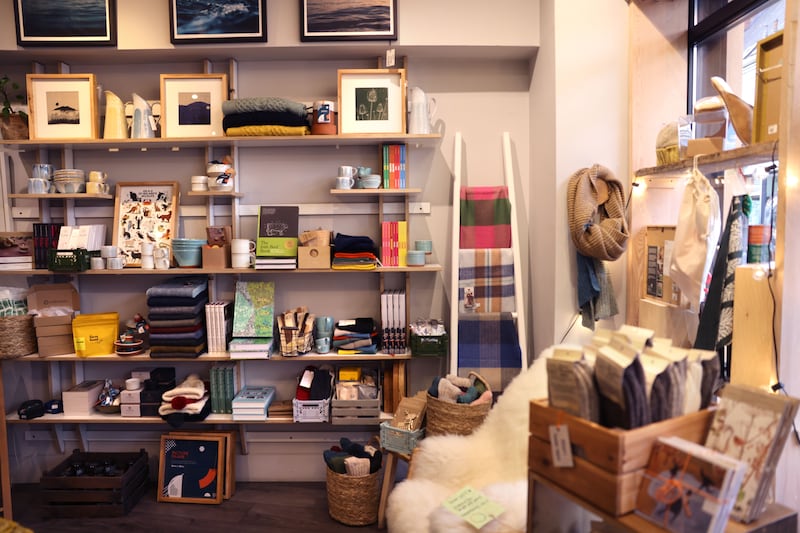 For crafts and jewellery, The Irish Design Shop on Drury Street can’t be beaten. Photograph: Dara Mac Dónaill