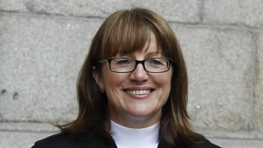 Judge Mary Larkin: ordered the pensioner to write a letter of apology and suggested he make a contribution to the Garda Benevolent Trust Fund. Photograph: Collins