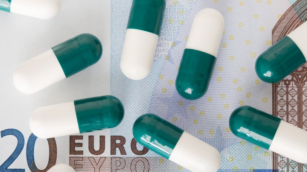 Profit at the London based drug manufacturer, excluding certain costs, dropped 5 per cent to £1.72 billion (€2.37 billion). Photograph: Getty.