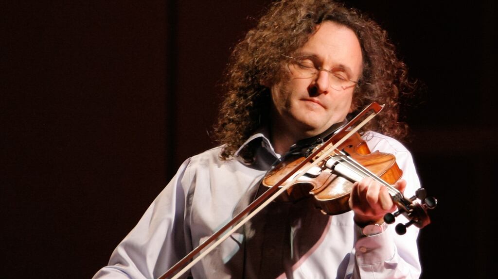 Martin Hayes: ‘I always bring a gadget with me when I’m playing concerts ... right now, it’s the Midas Stage Box, which gives me control over the way my sound is shaped for the audience.’ Photograph: Erin Baiano