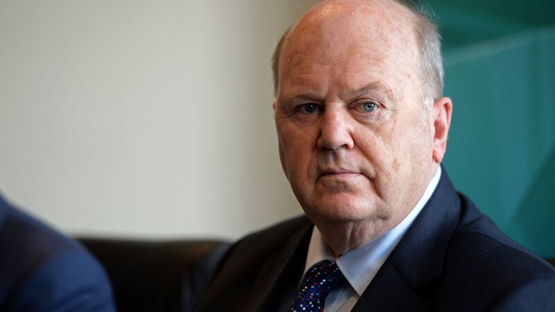 ‘I believe now is a good time for a new Finance Minister to take up office’, said Michael Noonan. Photograph: Eric Luke